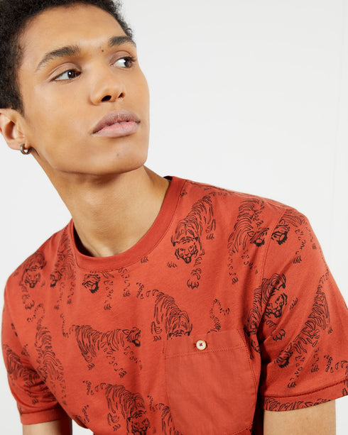 PATCHH-Tops-SS Printed t-shirt- Ted Baker Romania